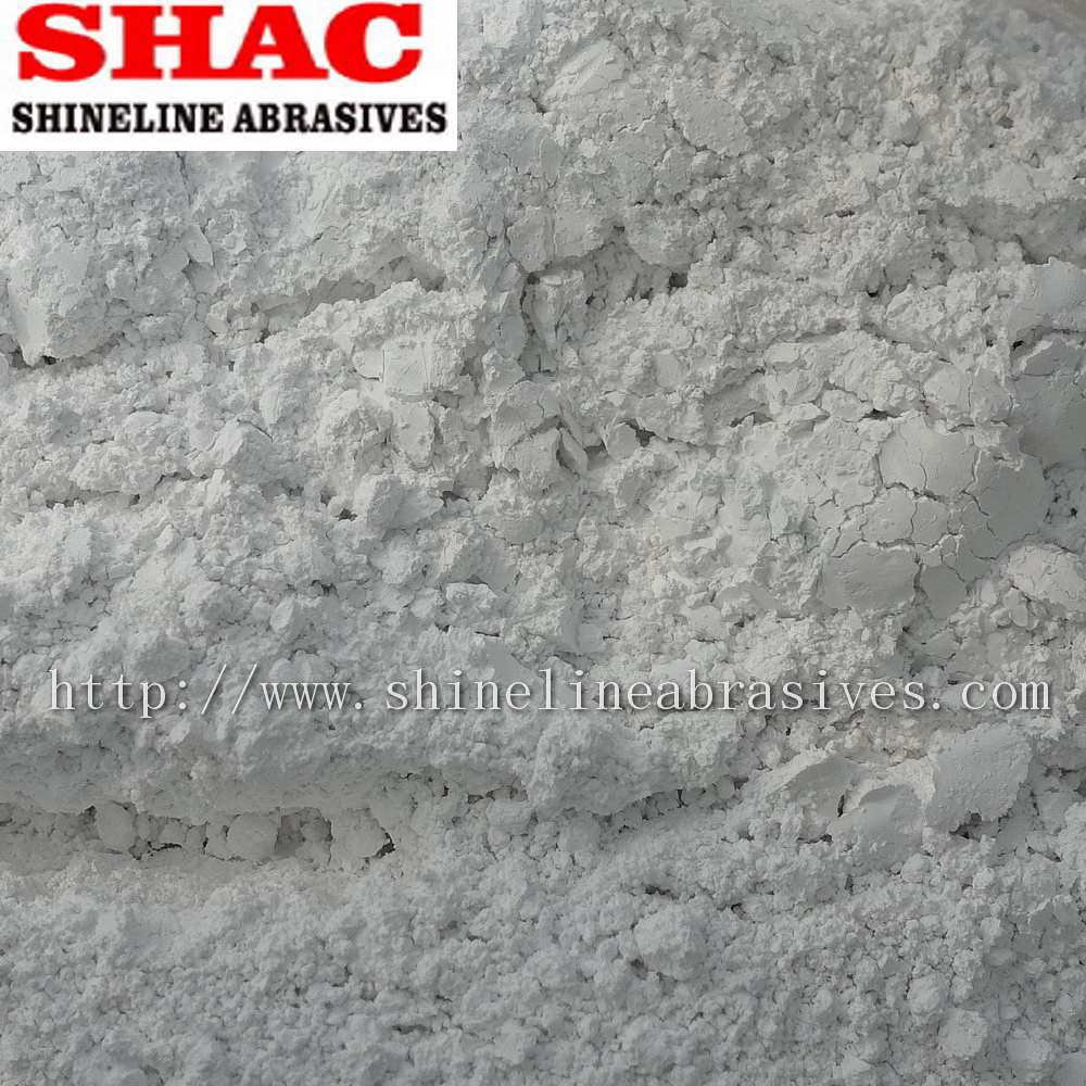 White aluminium oxide grit