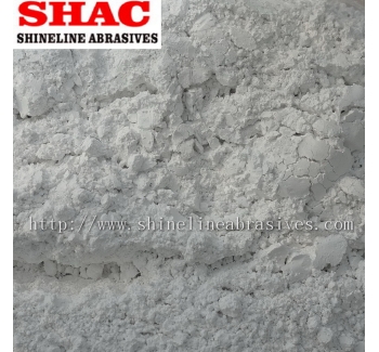 White aluminium oxide grit