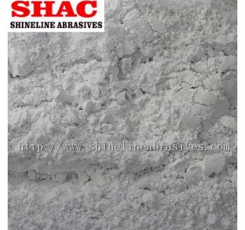 White aluminium oxide grit