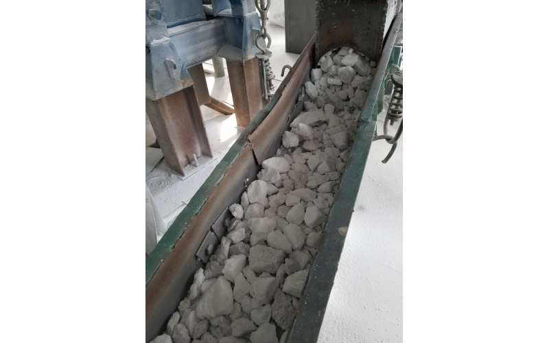 Abrasive and refractory media producing lines